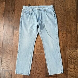 Levi's 541 Men's 36x32 Light Wash Stretch Jeans Athletic Fit Cotton Blend
